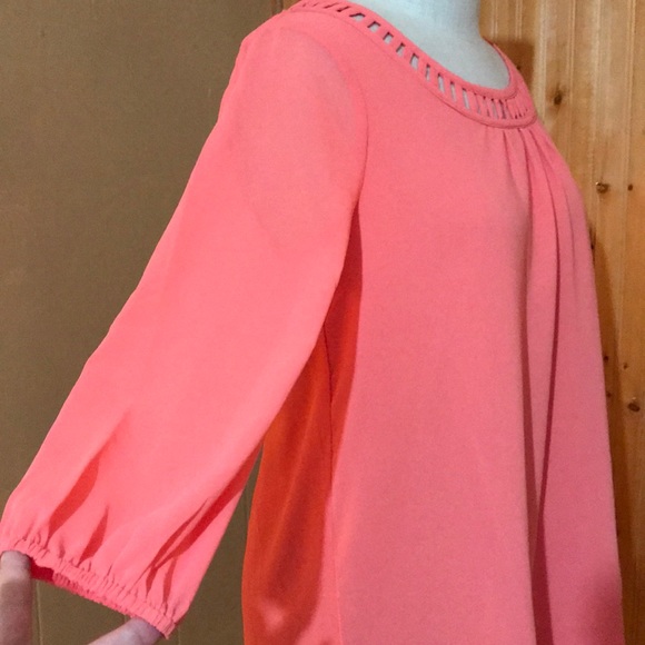 NWT Kori Coral Long Sleeve Small Boutique Dress - Picture 6 of 8